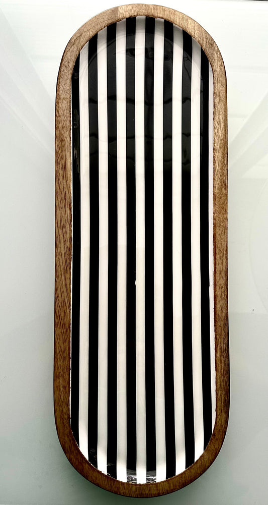 Black & White Tray