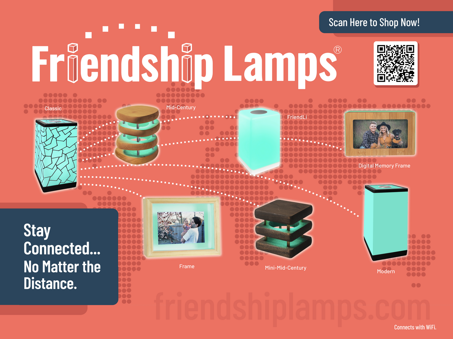 Friendship Frame – Wi-Fi Picture Frame Lamp | Share Light & Memories Long Distance