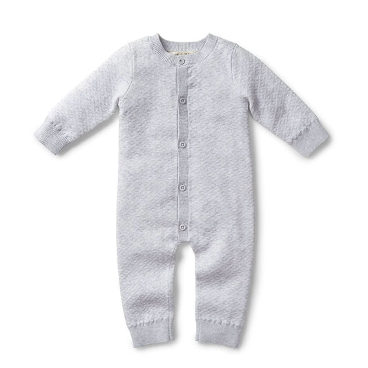 Jacquard Sweater Romper