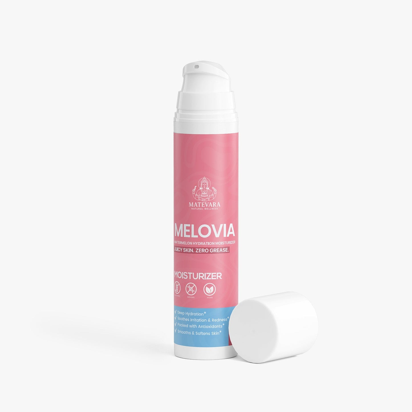 Melovia Watermelon Hydration Moisturizer |Lightweight Face Cream | 1.7oz