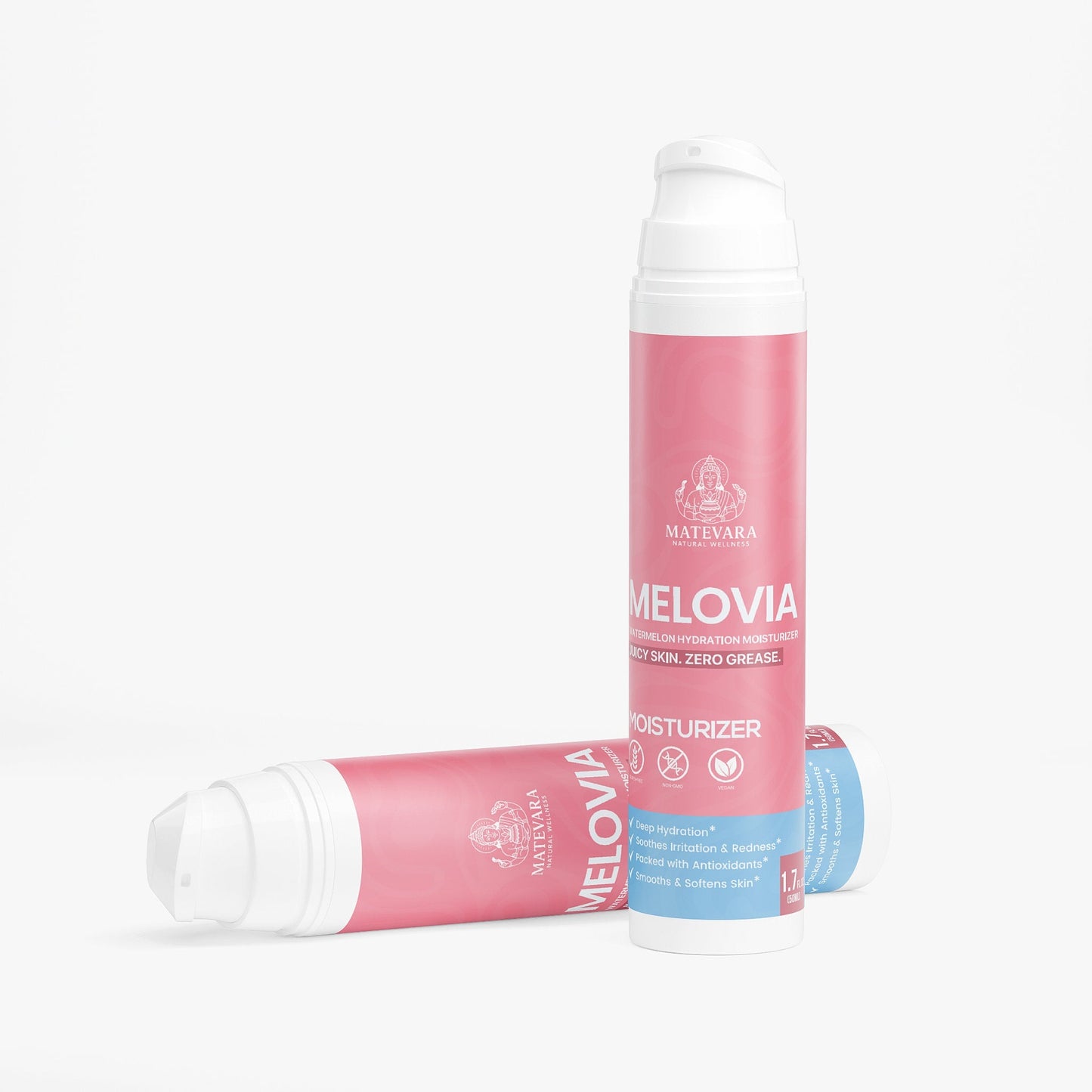 Melovia Watermelon Hydration Moisturizer |Lightweight Face Cream | 1.7oz