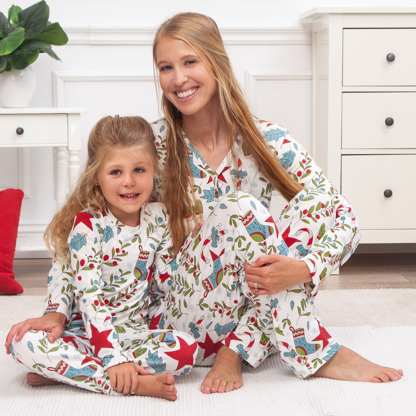 Christmas Fancy Bamboo Romper